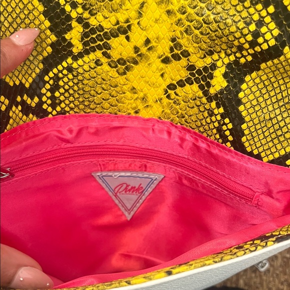 Yellow Python Clutch - Picture 3 of 5